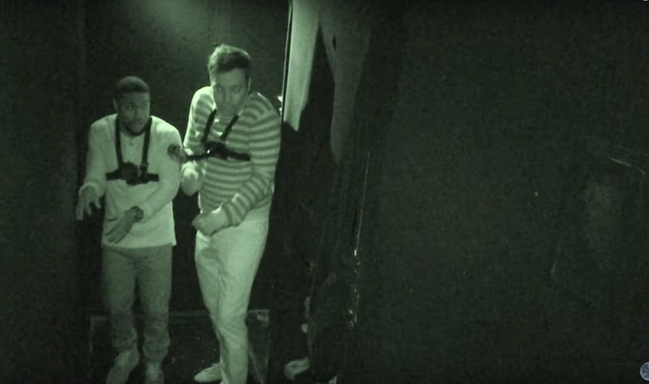 Jimmy Fallon et Kevin Hart ont la peur de leur vie dans une maison hantée