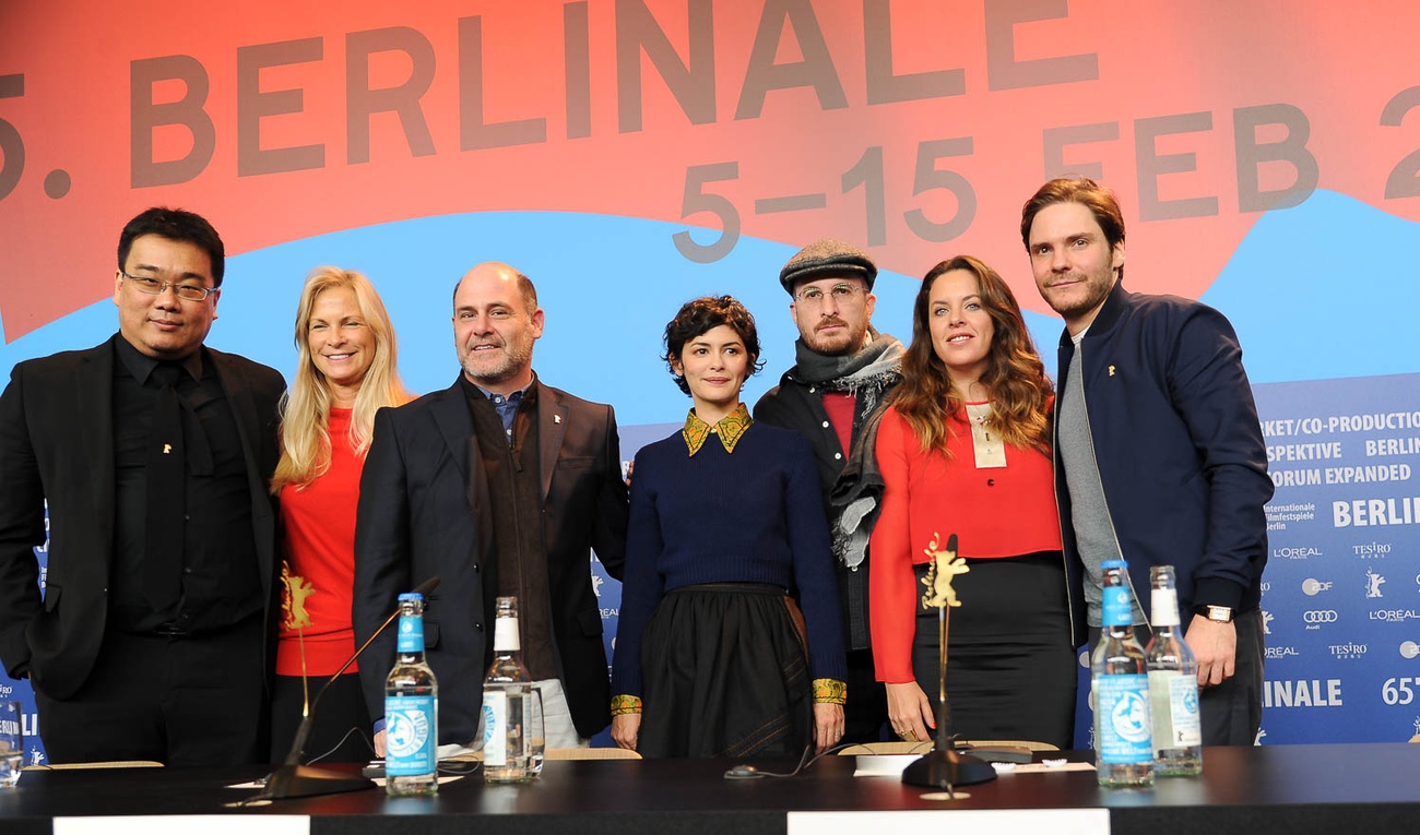 Les jurés se présentent à la Berlinale 2015