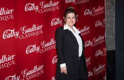 Tapis rouge de la première de Cathy Gauthier